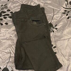 BAMBOO Women's Black Skinny Jeans